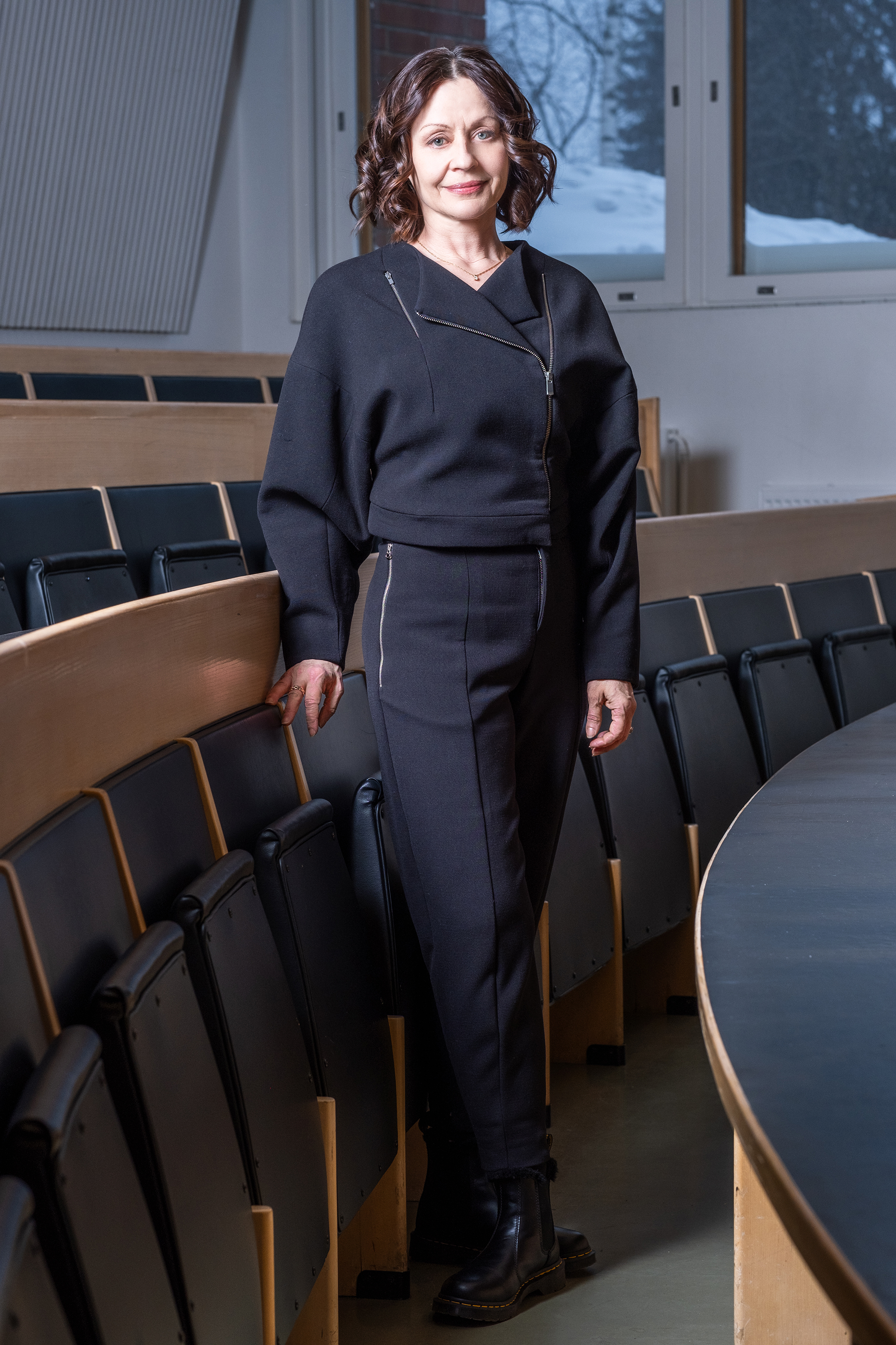 Environmental portrait, Helsinki architect, Aalto University