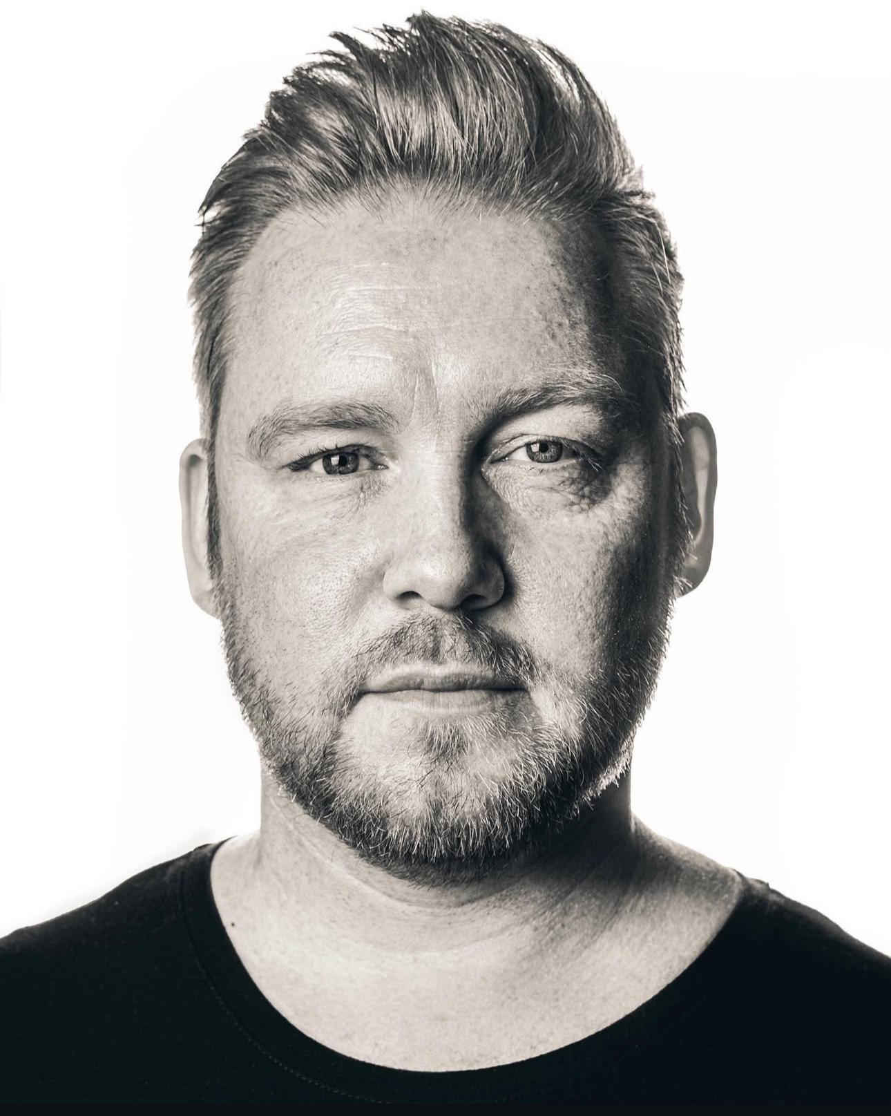 Personal brand portrait, tattoo artist